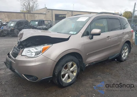2016 Subaru Forester 2.5I Limited from USA, damaged, VIN JF2SJARCXGH539909
